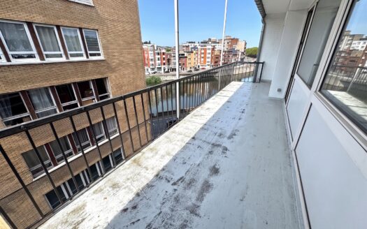Appartement entièrement mis à neuf vue sur la Meuse